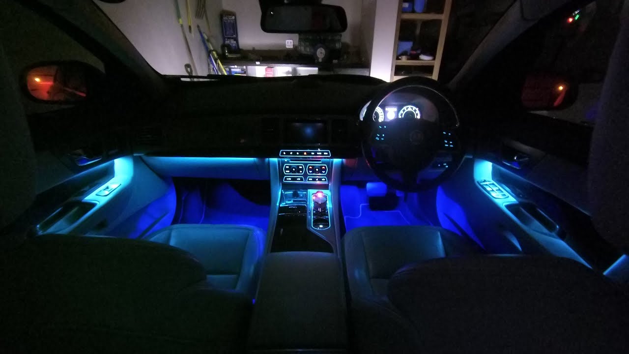 Installing Ambient Lights - Jaguar XFR - Phase 1