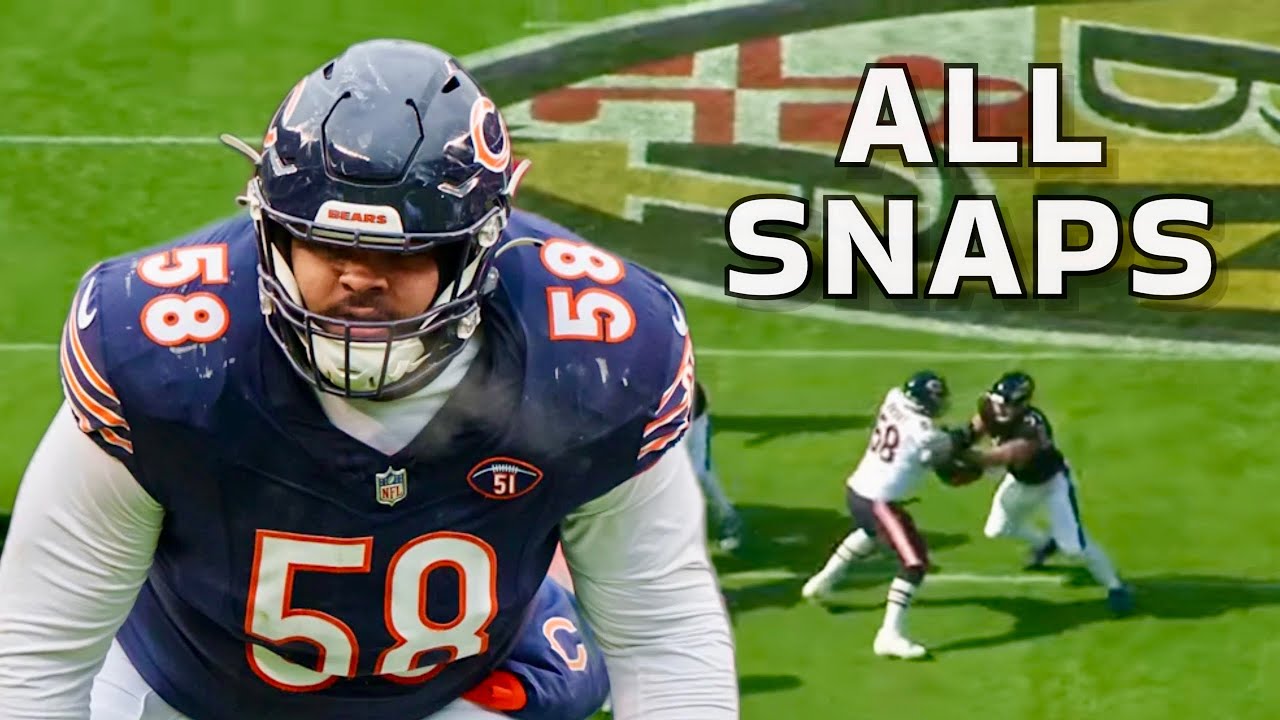 Darnell Wright Week 8 NFL Highlights | All Snaps Vs Ravens