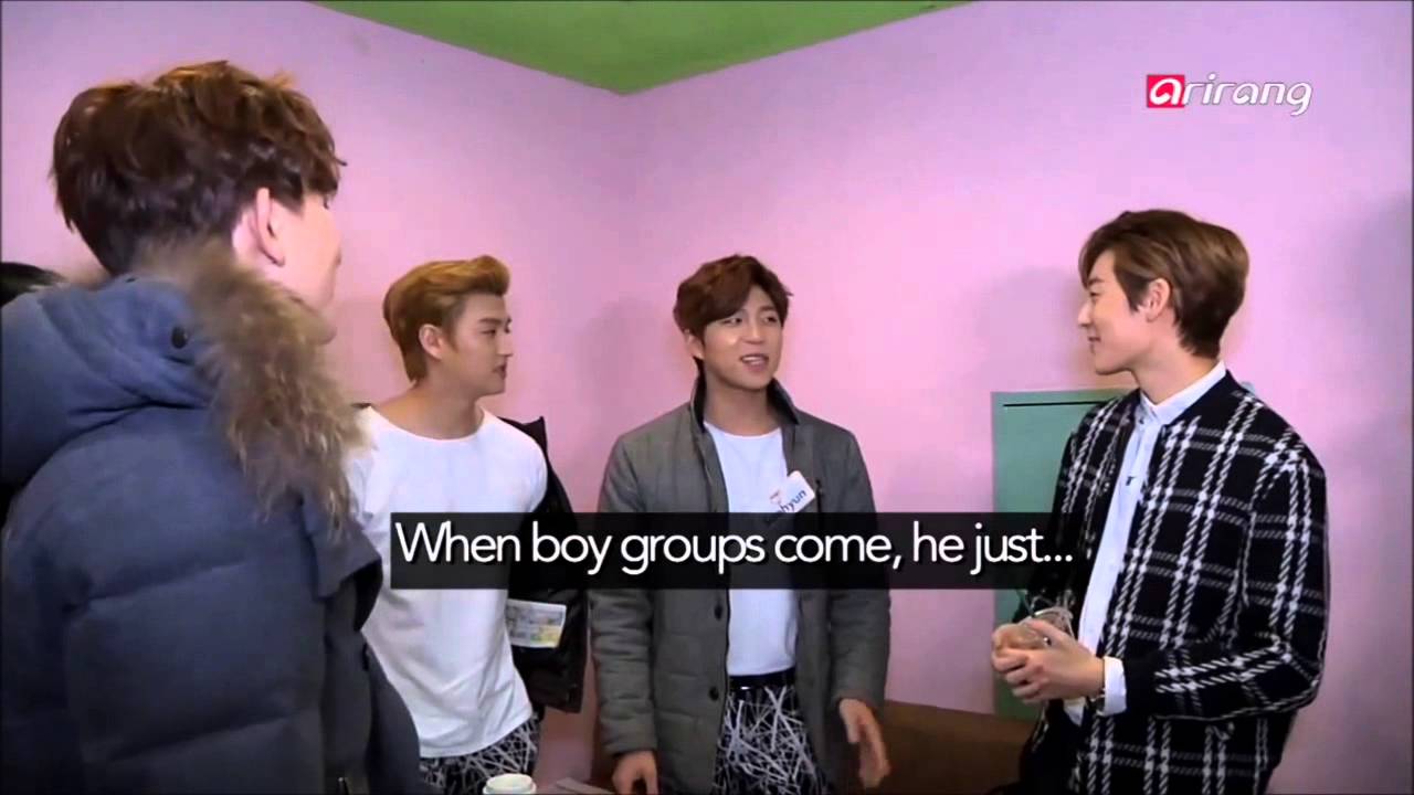 U-KISS Kevin's Reaction to Girl Groups Vs Boy Groups ^^