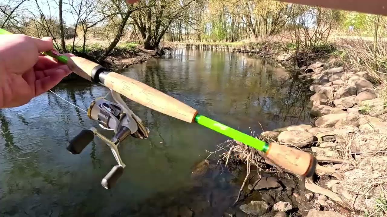 En fisketur i Odense å med billigt grej