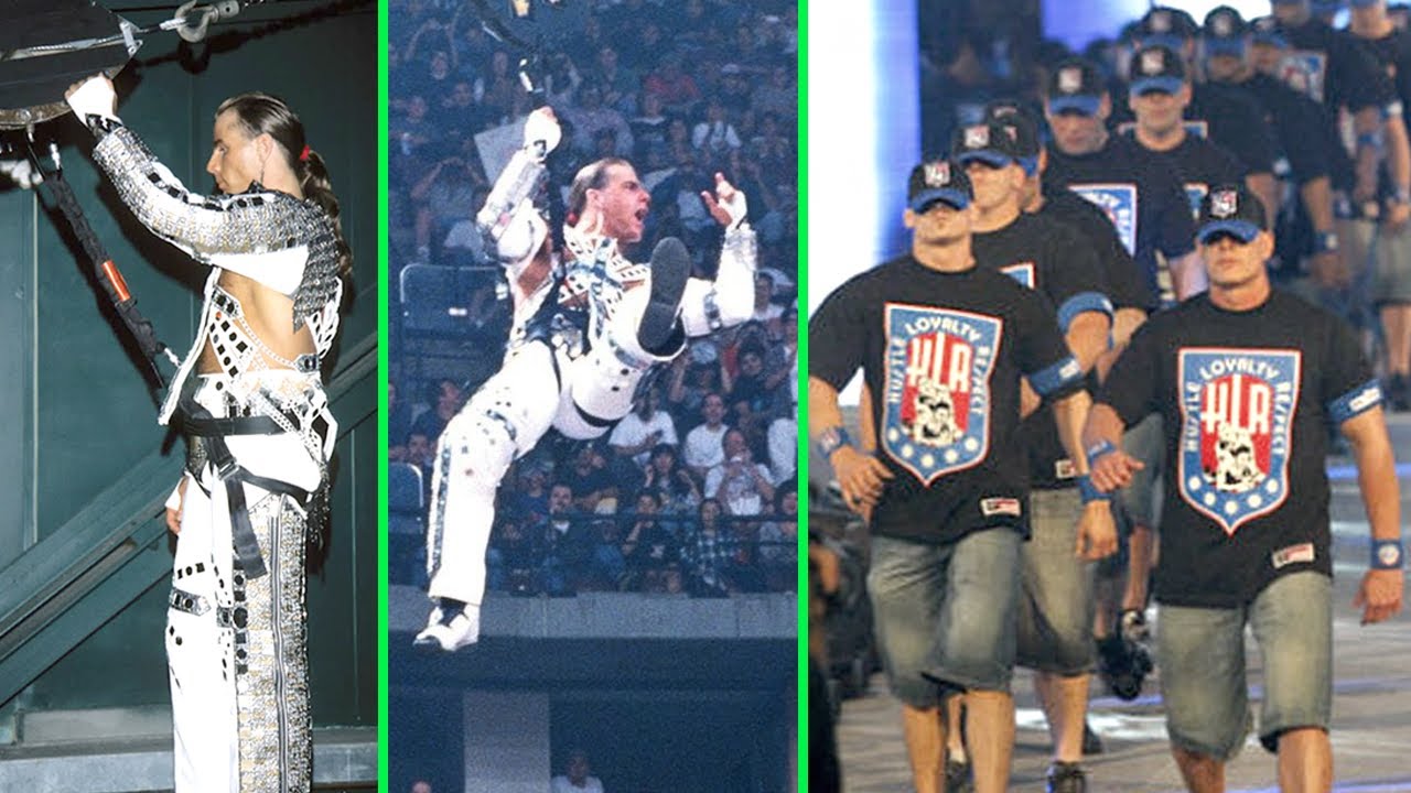 Historicas mejores entradas de luchadores WWE