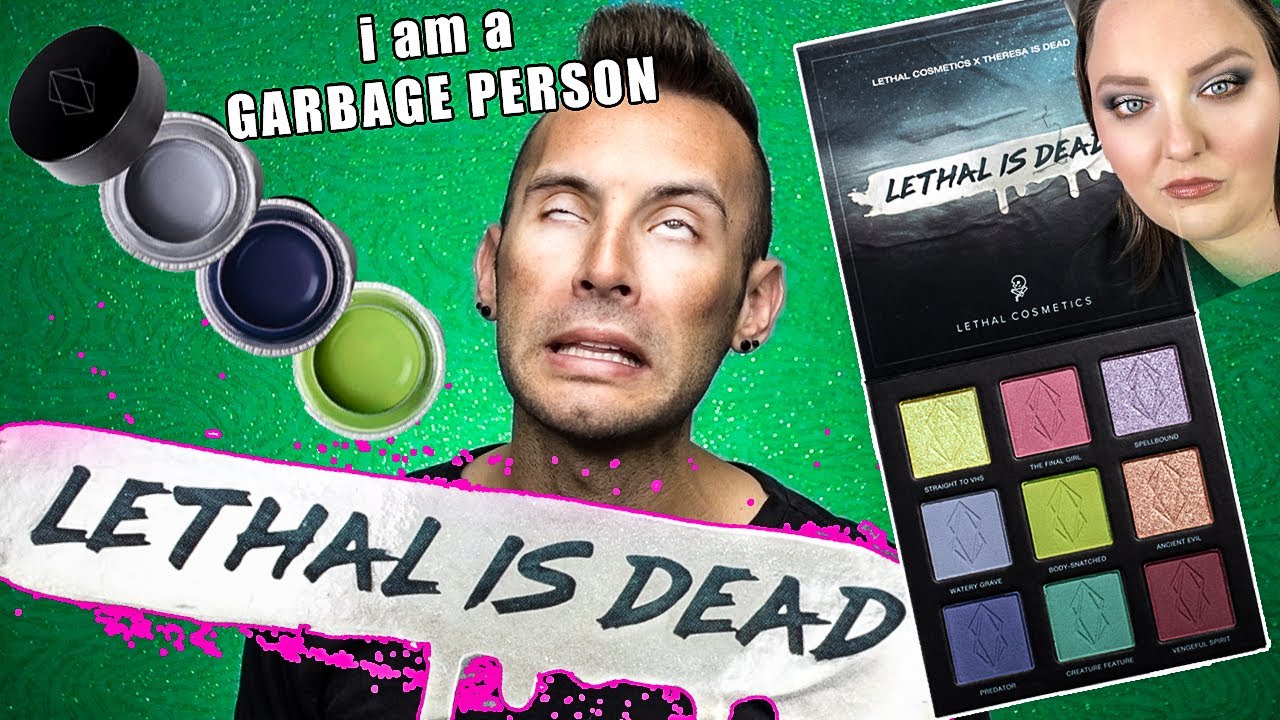 TheresaIsDead x Lethal Cosmetics No BULLSH*T First Impression! 👀 Indie is the BEST! 👀