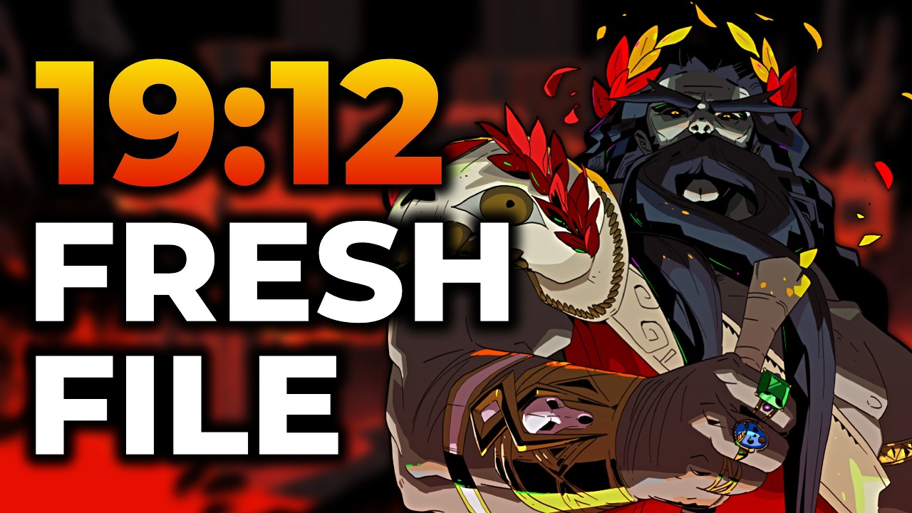 Hades Fresh File en 19min12 🔵 Nartax Speedrun