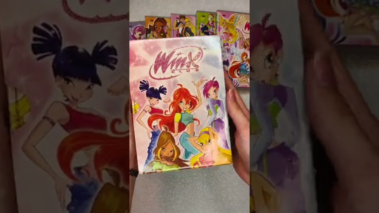 Unboxing pacchi Winx Mythix e DVD
