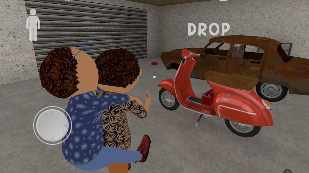 Gulli Bulli and granny scooter space 🚀 #gullibulli #gaming #horror #granny#grannyhorrorgame #treand