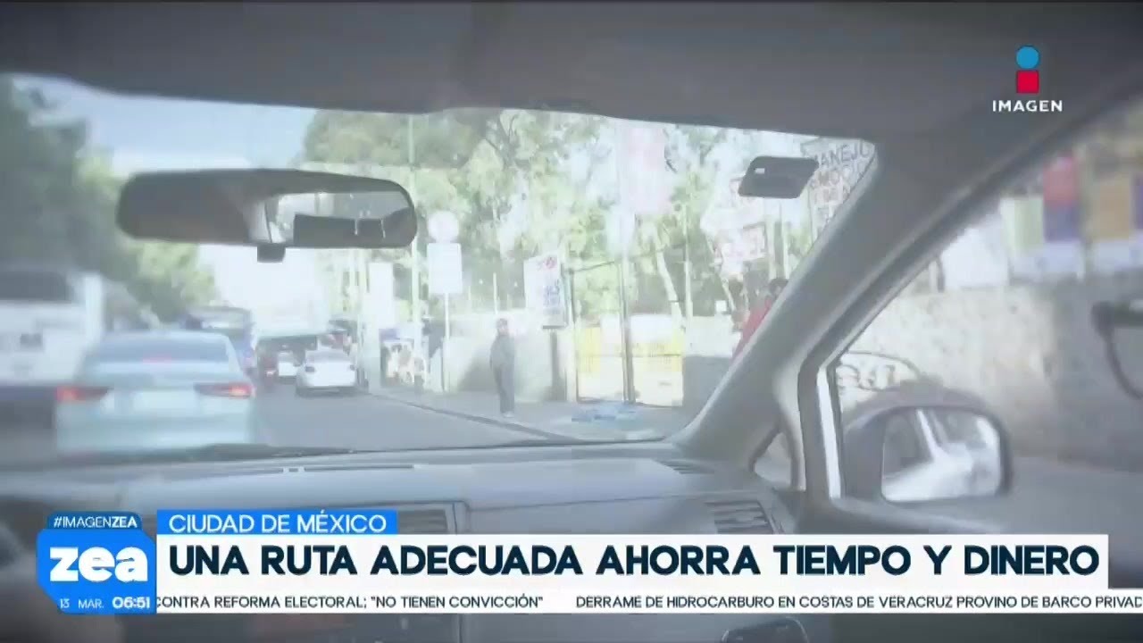 En una ciudad llena de tráfico, elegir la ruta adecuada ahorra tiempo y dinero