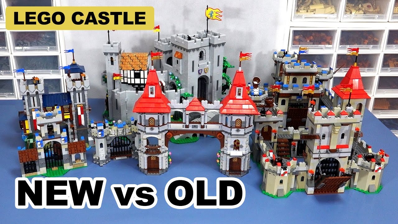 Выбираю центральный элемент средневековой композиции из LEGO — решающая битва за замок!