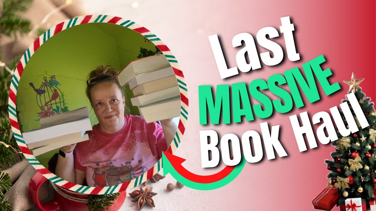 *MASSIVE* 📚 End of the Year Haul 📚☃️ Last Haul of 2025
