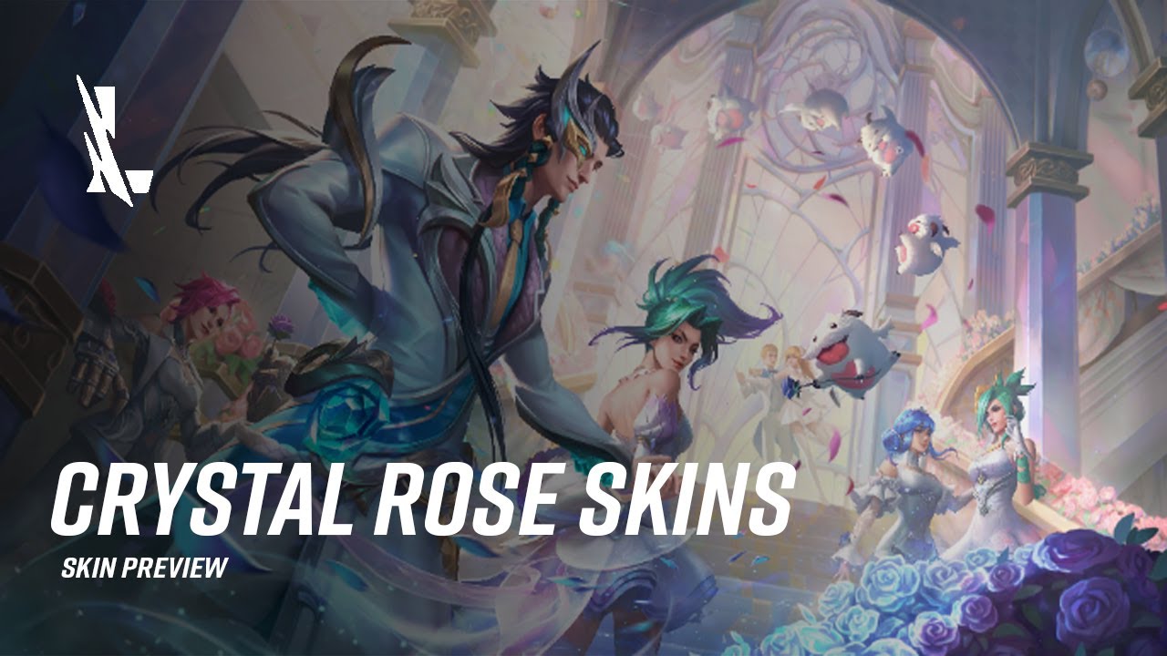 Crystal Rose Skin Reveal Yone, Riven, Vi, and Akali | League of Legends: Wild Rift
