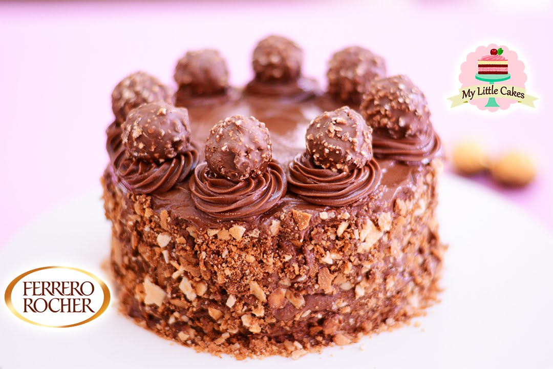 FERRERO ROCHER CHOCOLATE CAKE | MY LITTLE CAKES