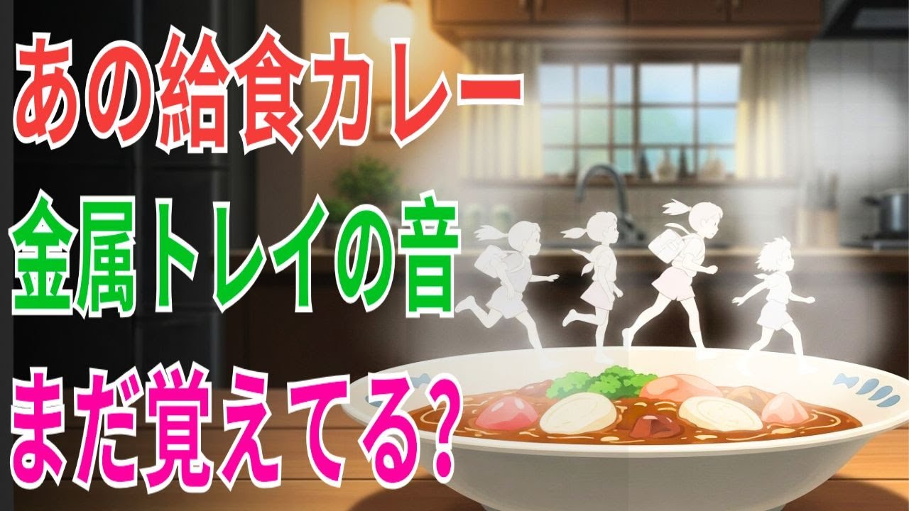 あの給食カレーの匂い、まだ覚えていますか。