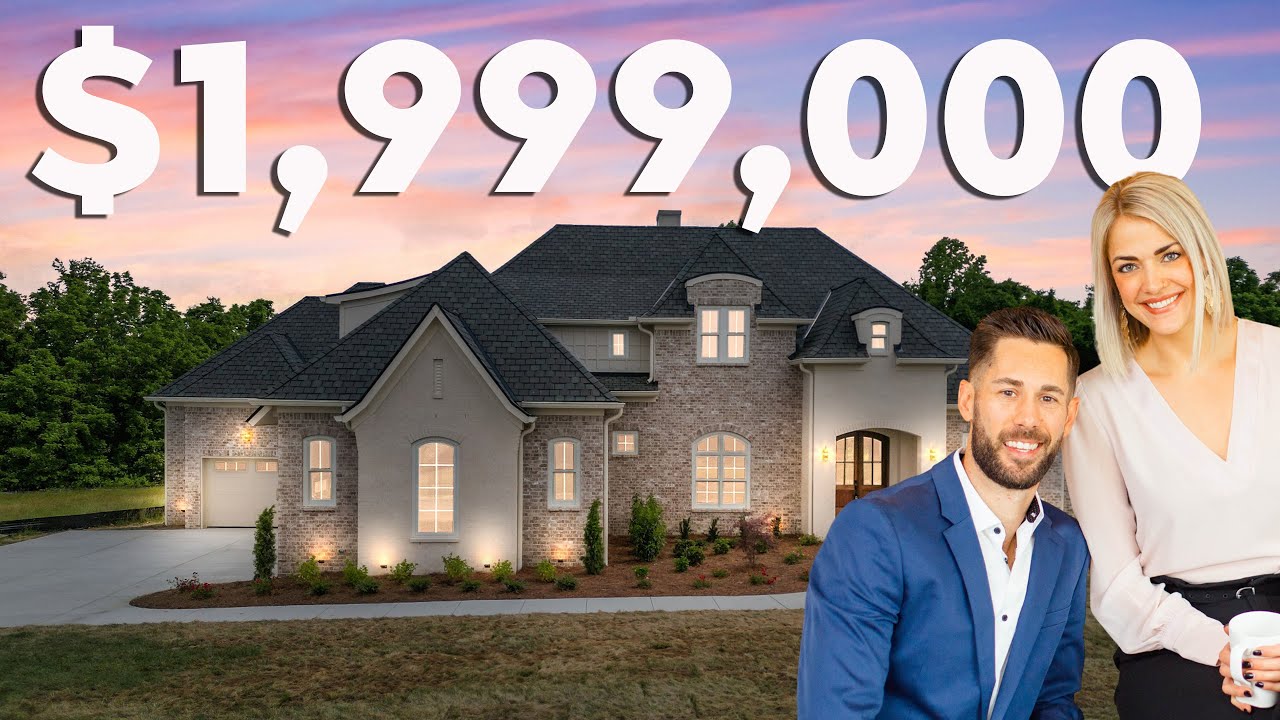 Tour a New $1,999,000 Luxury Custom Home in Spenlake in Mount Juliet, Tennessee. Real Estate 2023