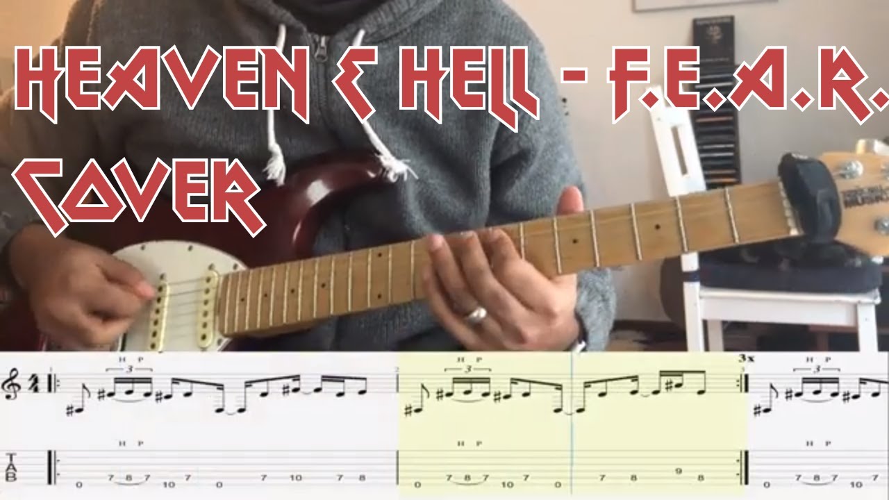 Heaven & Hell - Fear / Full Guitar cover with tabs
