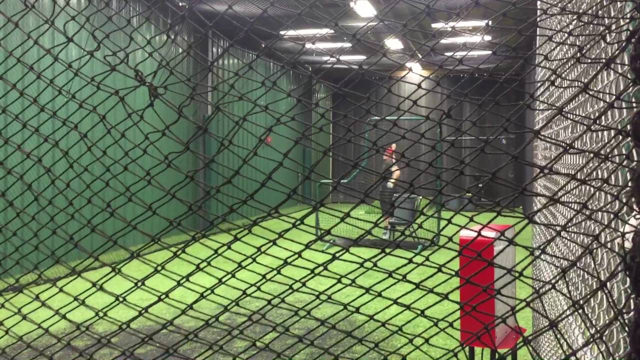 Waynesburg players HitTrax at Cside