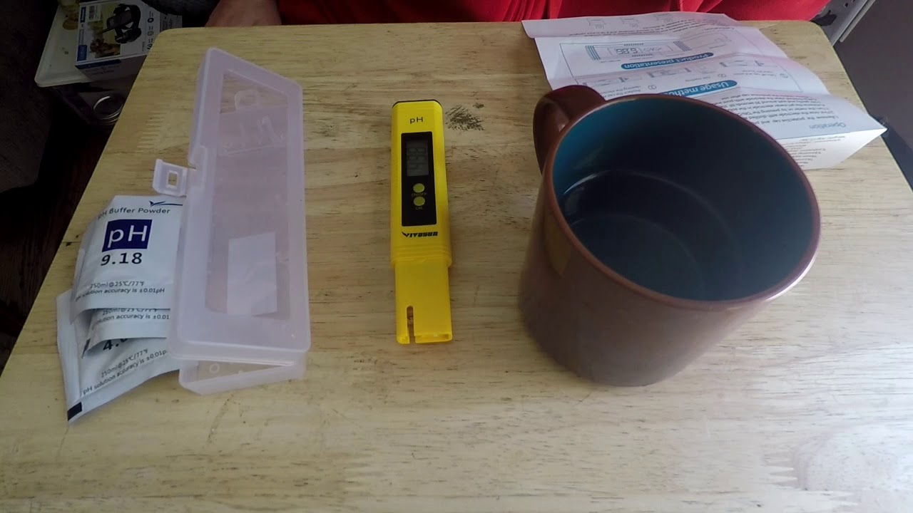 VIVOSUN PH METER DIGITAL PH TESTER UNBOXING FROM AMAZON