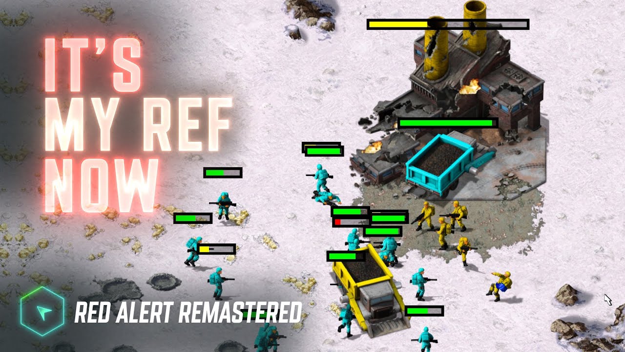 Роналду против Самуэтто в 4 играх — Red Alert Remastered