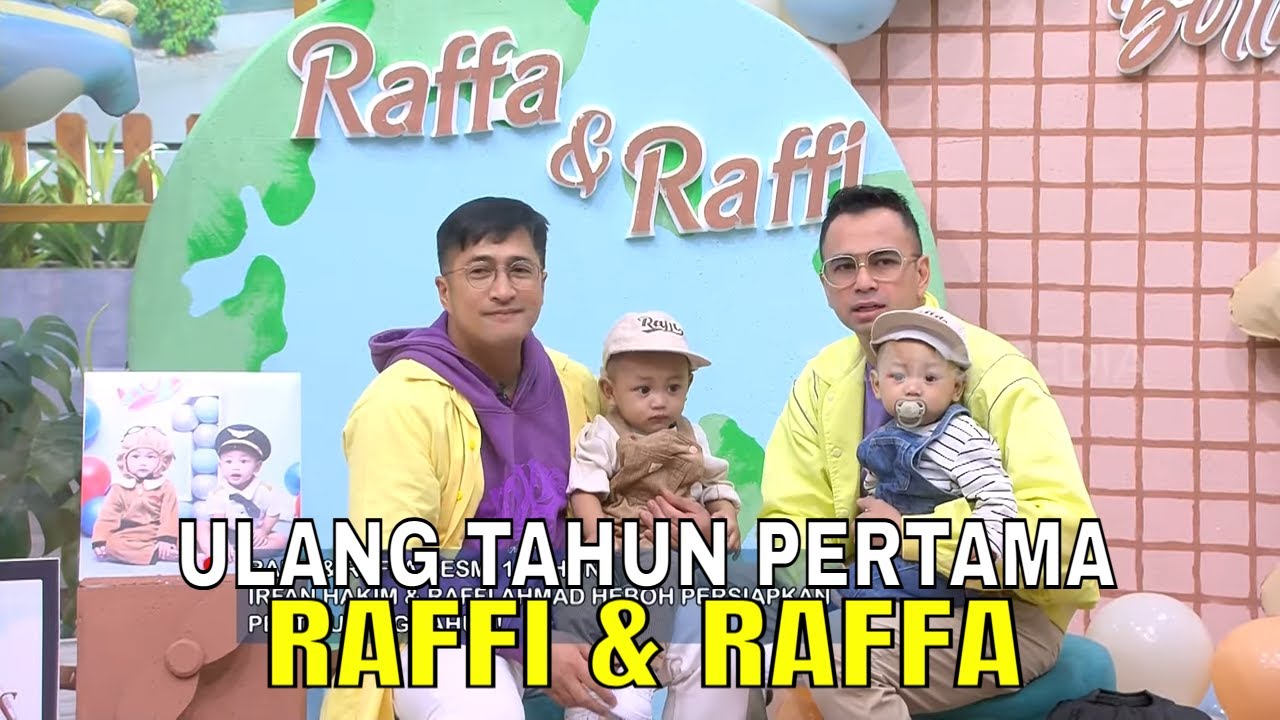 Perayaan Ulang Tahun Pertama RAFFI & RAFFA, Si Kembar Anak Almh. Mpok Alpa | FYP (07/10/25) Part 3