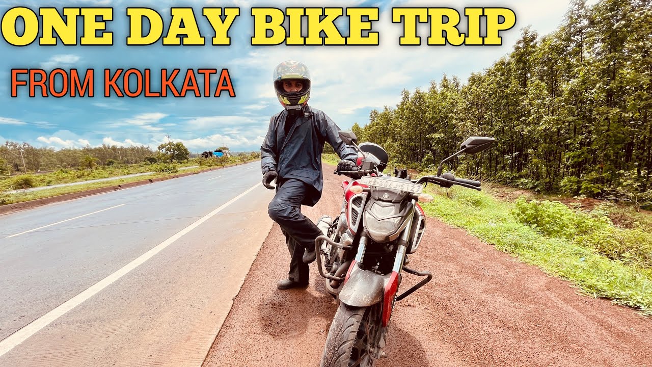 Monsoon Bike Ride🏍️| বর্ষায় একদিনে ঘোরার সেরা জায়গা 😍 One Day Bike Trip from Kolkata Rizu Vlogwala
