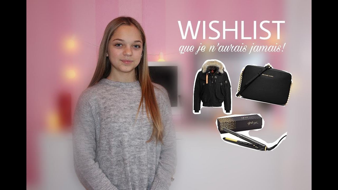 Ma wishlist que je n'aurais jamais ♡