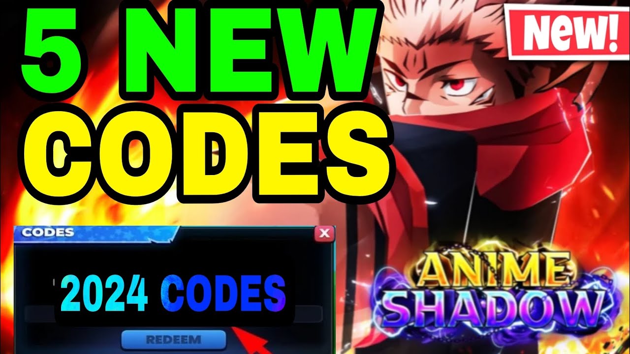 [GHOUL] Anime Shadow Codes Roblox | Anime Shadow Codes