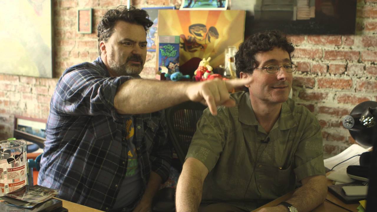 Tim Schafer and Dave Grossman play 