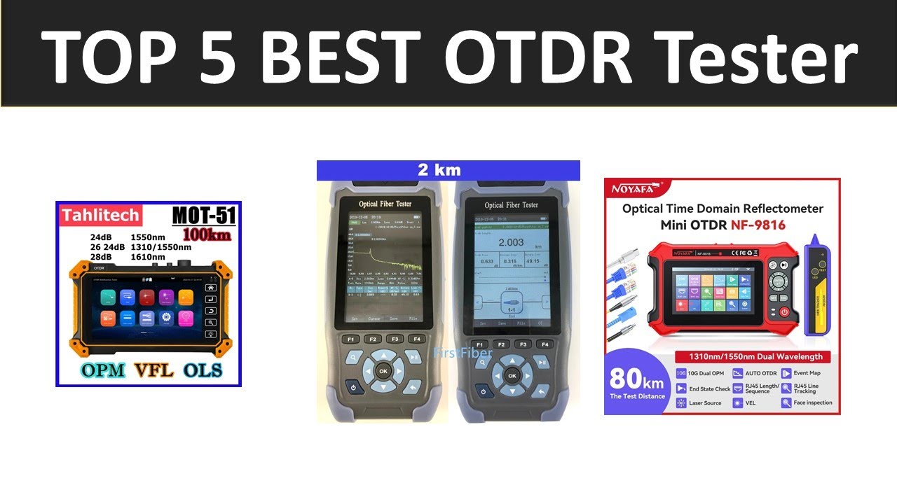 TOP 5 BEST OTDR Tester 2026