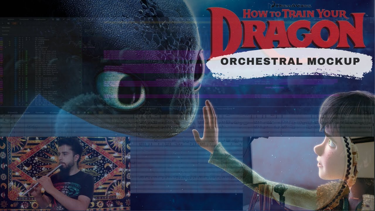 How To Train Your Dragon: This is Berk - Orchestral Mockup -