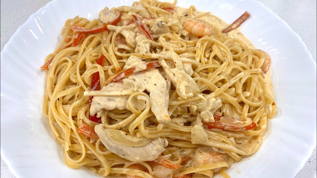 TGIF Cajun Chicken And Shrimp Pasta Copycat Recipe
