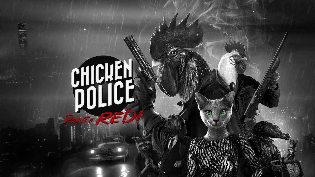 Chicken Police - Um enredo emocionante e rico com um toque cl&aacute;ssico de filme noir