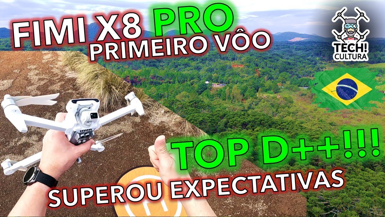 Fimi X8 Pro Brasil - Primeiro Vôo - O melhor Fimi de todos! Superou expectativas!