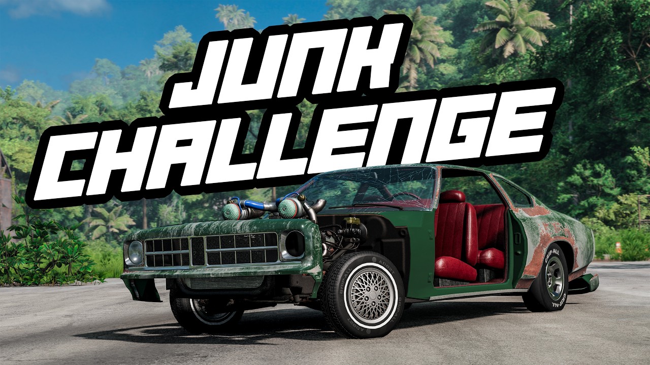 These Cars Were So Bad They Were Good! - BeamNG Muscle Car Challenge