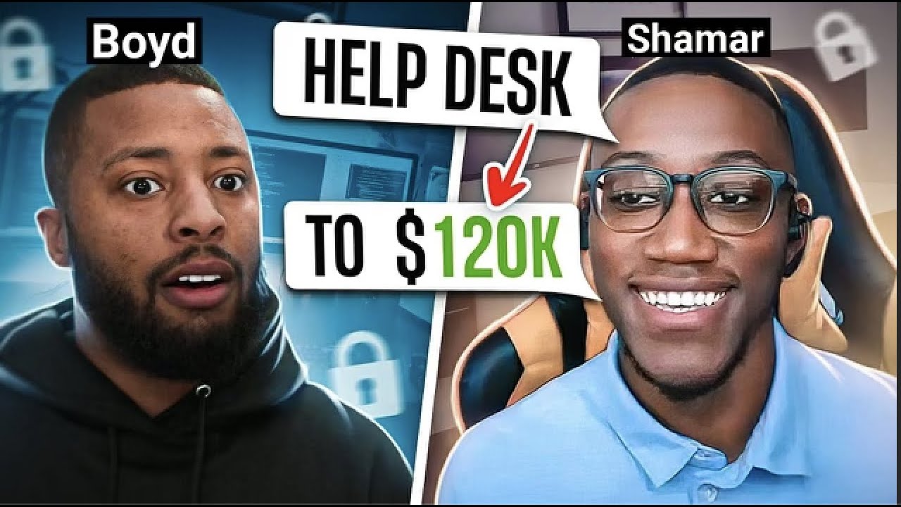 He Went from Tech Support to $120k in CYBERSECURITY in Under a Year!