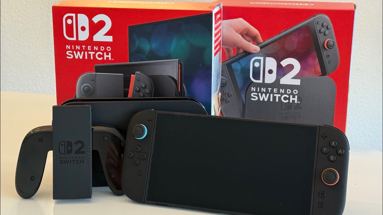 Nintendo Switch 2 Unboxing