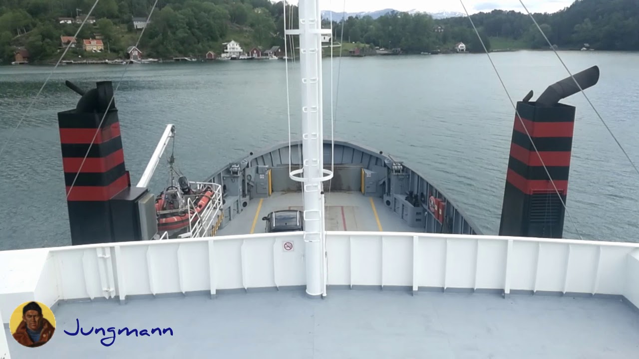 MF Fitjar (Rute 1017) Fjordferge (Force - Alan Walker) Fjelberg - Sydnes - Utbjoa - Skjersholmene