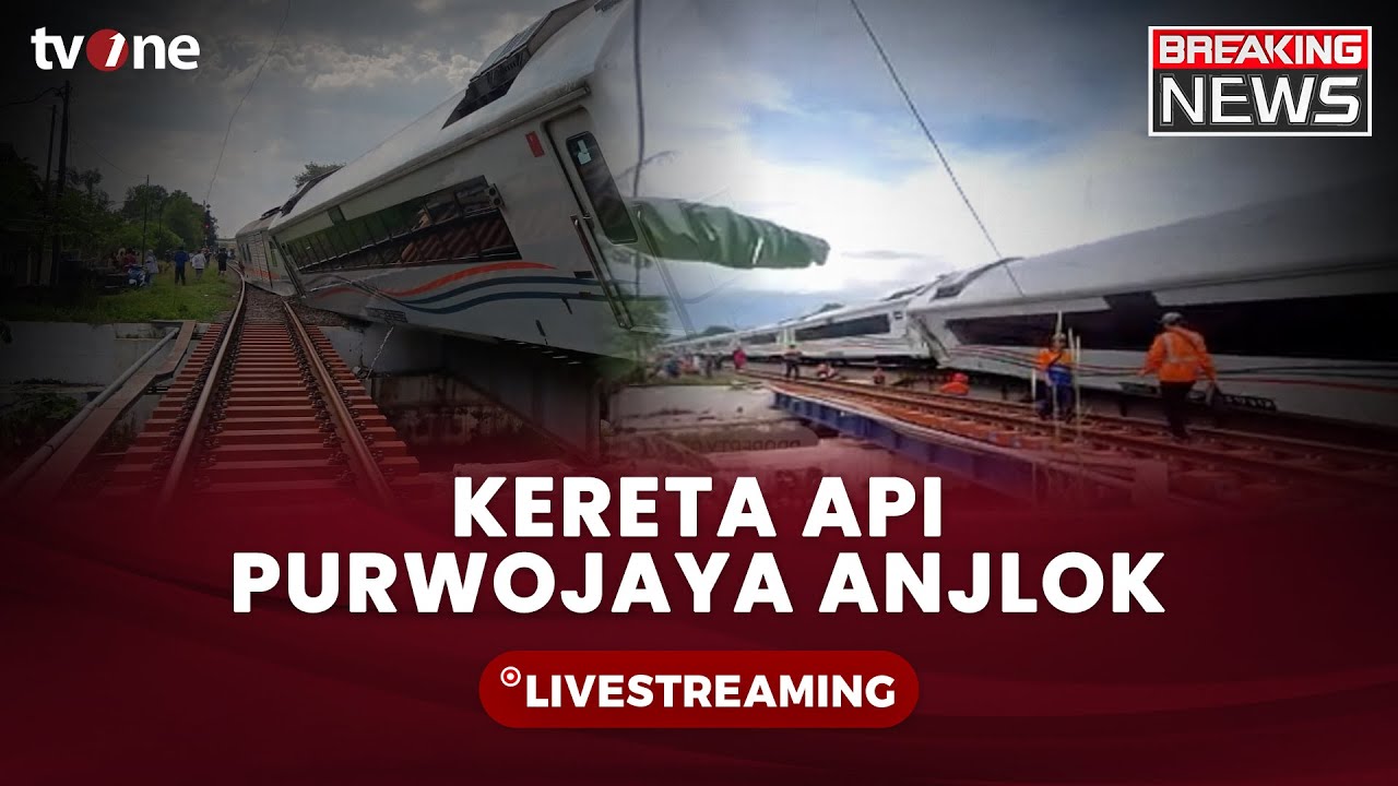 [BREAKING NEWS] Kereta Api Purwojaya Anjlok di Kabupaten Bekasi | tvOne