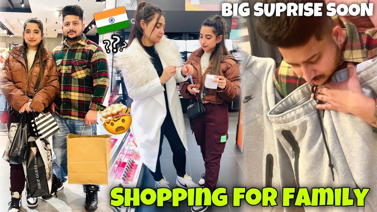 Shopping For Family😍*BIG SURPRISE SOON😱* Keep Support