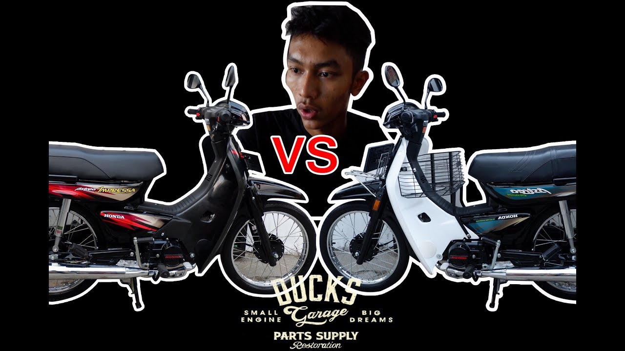 Restorasi Honda astrea grand vs honda astrea impressa
