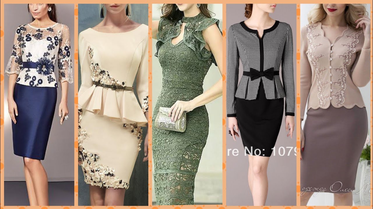 business woman daily work wear women elegant two peace dress skert with jacket dress slimfit