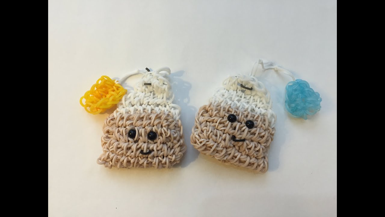 Teabag Tutorial Rainbow Loom Kawaii Loomigurumi/Amigurumi Hook Only