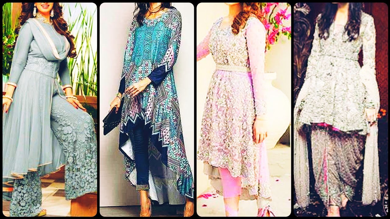 AWESOME & BEST ALL TYPES OF (DRESSES, KURTIS, TOPS) TRADITIONAL STYLE WITH STYLISH SLEEVES & TROUSER