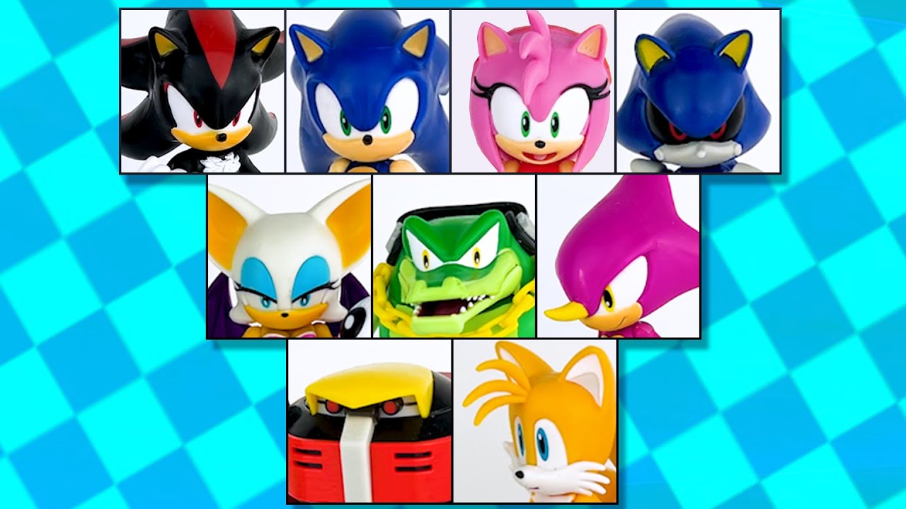 Toy Review -  Sonic the Hedgehog: Jakks Pacific 4in (VOL. 1)