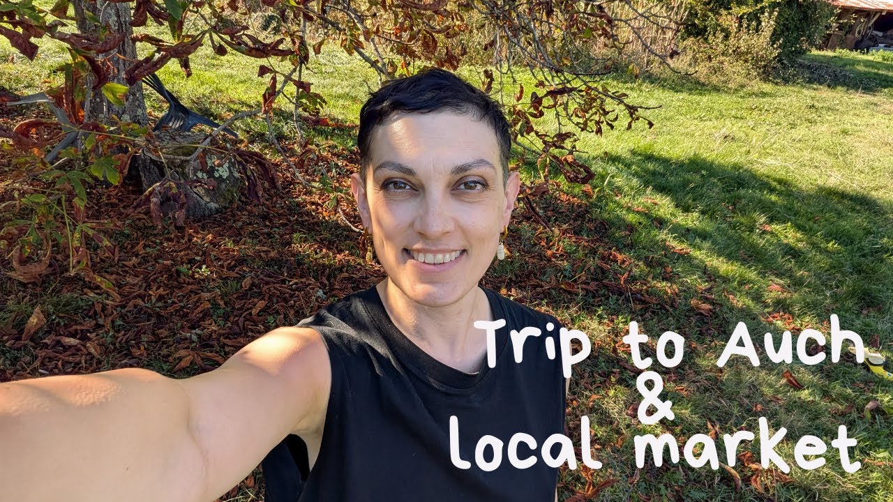 Slow living in France | Day in Auch, local market & joining a choir |#8