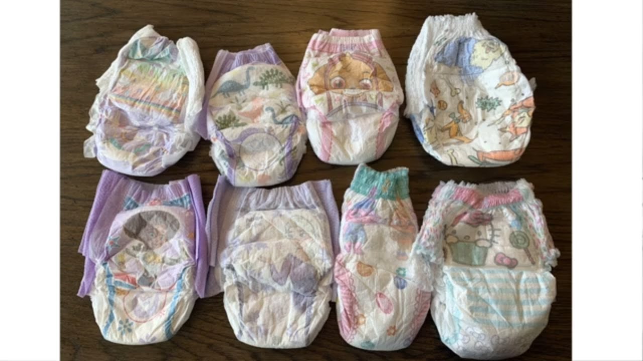 FAVORITE Disposable Training Underwear Month of September & Why? 8 Disposable Pants Which I Prefer?