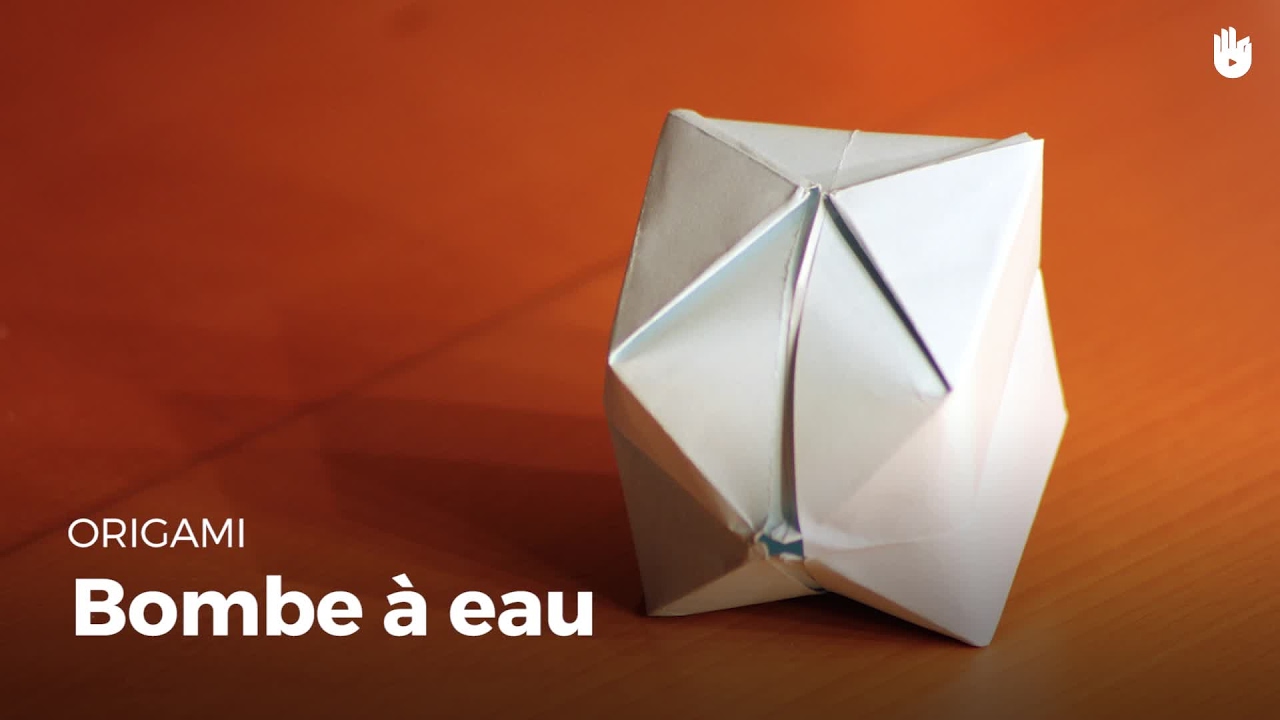 Comment faire une Bombe à eau en papier | Origami