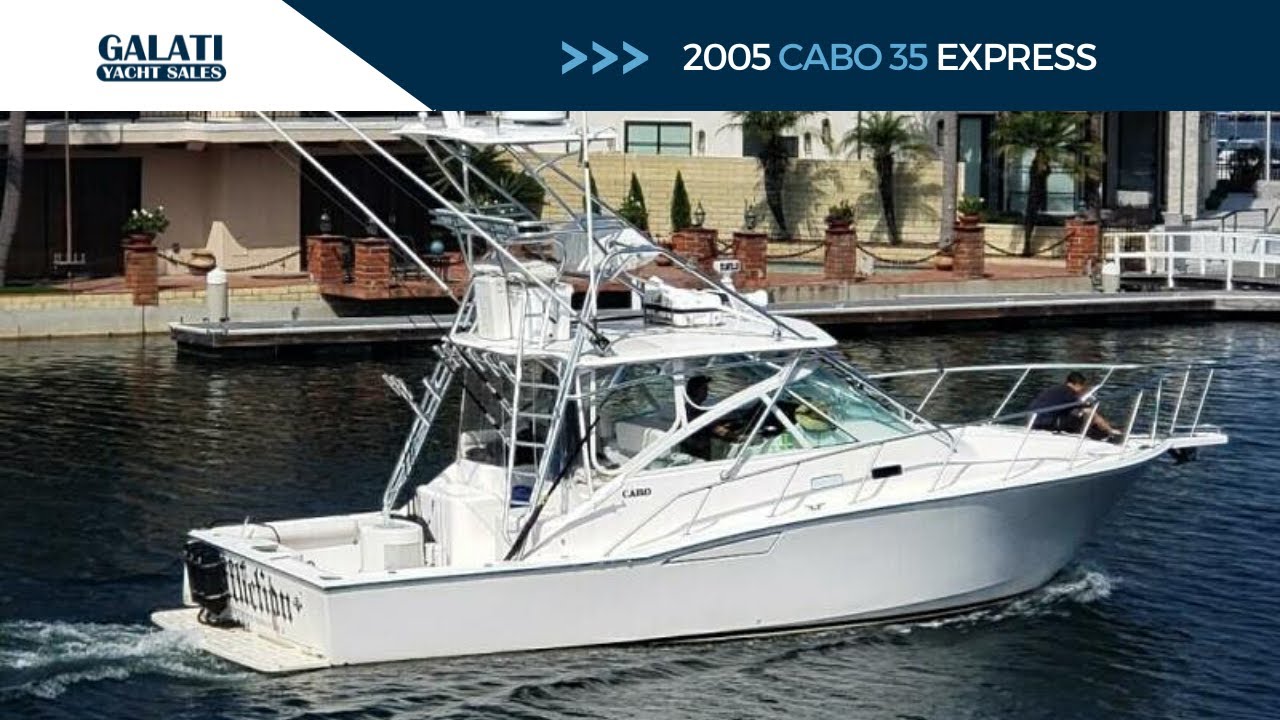For Sale - 2005 Cabo 35 Express 