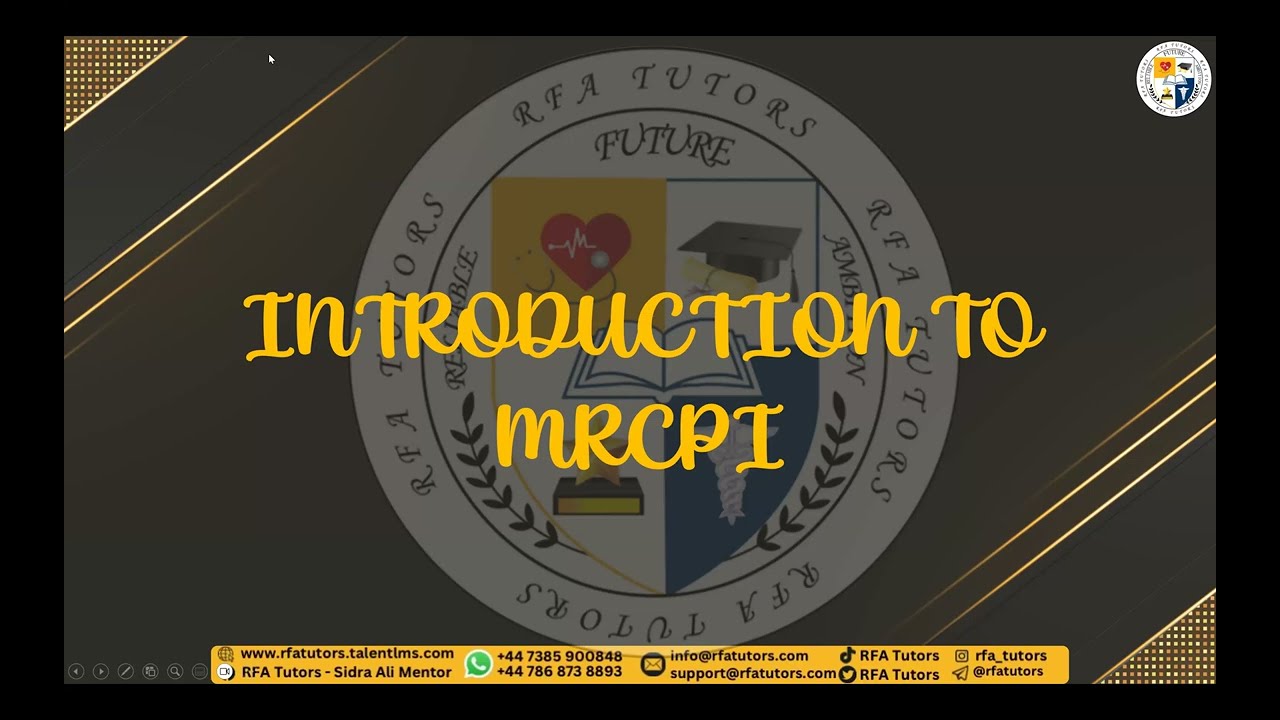 Introduction to MRCPI II Written September 2024 Course