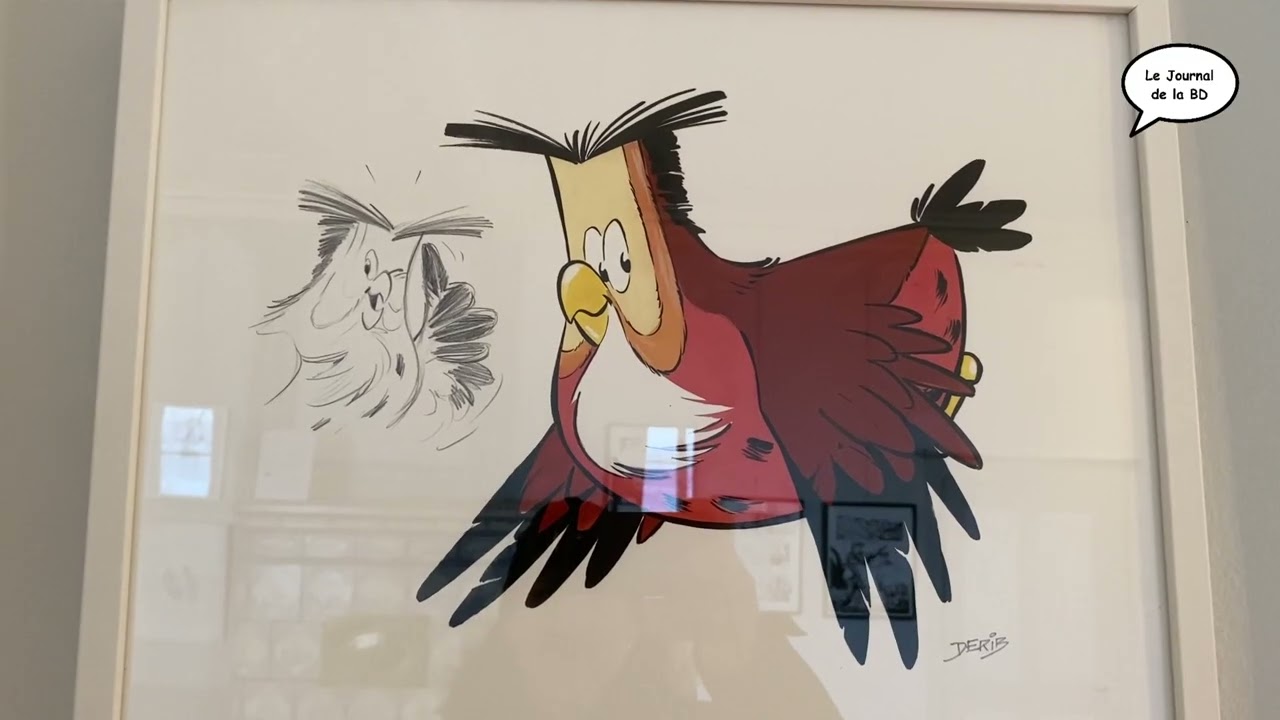 Exposition Derib 60 ans de dessin