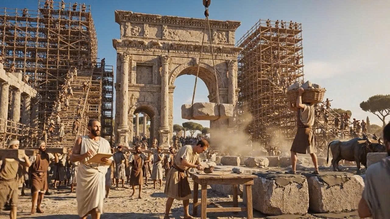 A Day in the Life of a Roman Builder in Rome, 125 AD