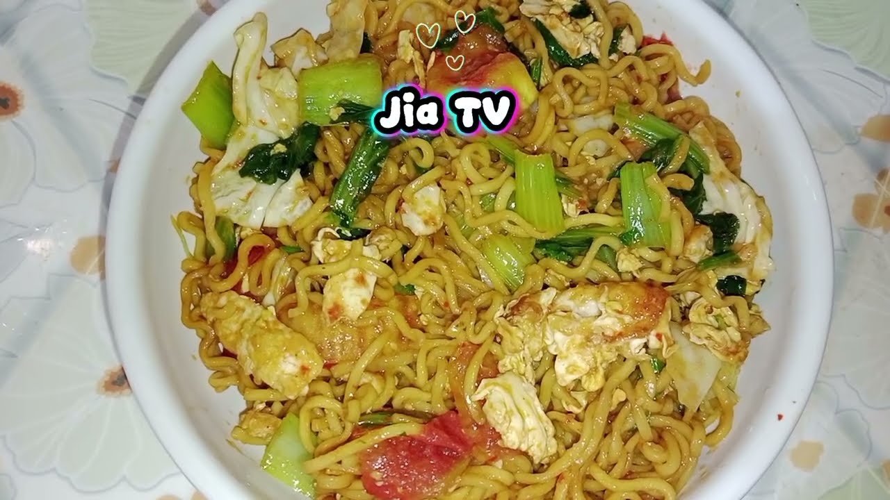 Mie goreng sederhana ala rumahan cocok untuk hidangan bersama keluarga