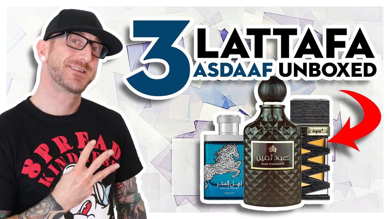 3 Lattafa Asdaaf HIDDEN GEM Fragrance Cheapies? | Middle Eastern Fragrance Unboxing Review